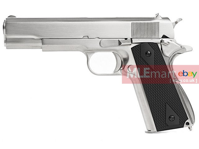 WE Silver 1911 Black Grip | MLEmart.com 