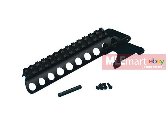 G&P M870 Receiver Rail (Short) - BK - MLEmart.com