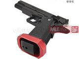 5KU DOM Style Magwell for Marui Hi-Capa GBB (Red) - MLEmart.com