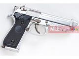 Blackcat Airsoft Min Model Gun M92F (Shell Ejection) - Silver - MLEmart.com
