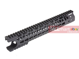 G&P MOTS 12.5 inch Keymod Wire Cutter Rail for Tokyo Marui M4 / M16 AEG (Black) - MLEmart.com