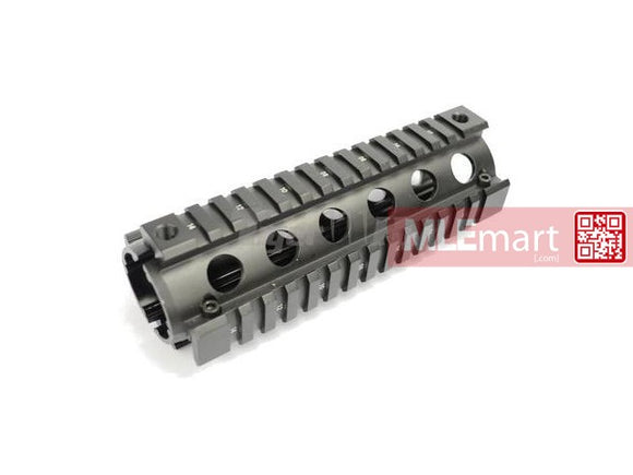 Army Force Metal 170mm M4 Carbine Quad Rails Handguard (BK) - MLEmart.com