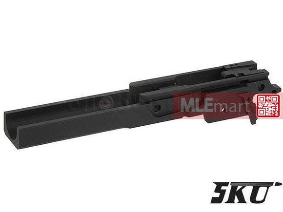 5KU CNC Chassis 5 inch LDC SV for Marui Hi-Capa 5.1 GBB (Black) - MLEmart.com