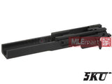 5KU CNC Chassis 5 inch LDC SV for Marui Hi-Capa 5.1 GBB (Black) - MLEmart.com