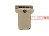 ACM Polymer Short Vertical Foregrip with Storage Compartment (Dark Earth) - MLEmart.com