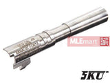 5KU 5 inch Comp-Ready Steel Outer Barrel for Hi-Capa 5.1 GBB (Hybrid Cal. 45) - MLEmart.com