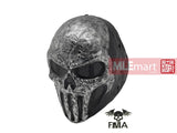 FMA Wire Mesh "SKULL PUNISNER" Gray Mask (Senior model) TB577 - MLEmart.com