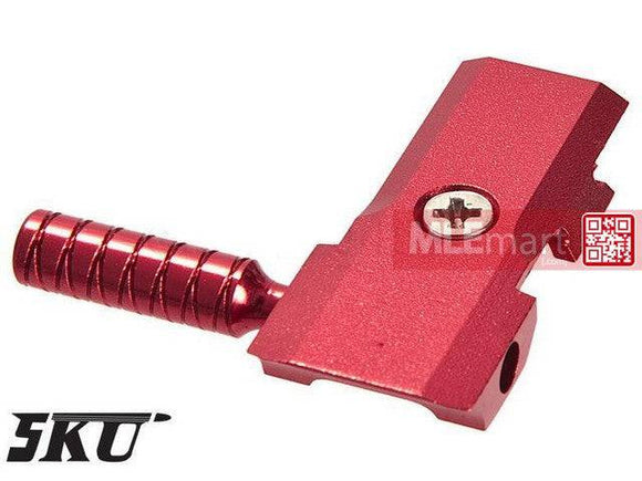 5KU Round Cocking Handle for Marui Hi-Capa GBB (Red) - MLEmart.com