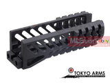 Tokyo Arms CNC B11 Type Lower Handguard Rail for AKS74U Airsoft - MLEmart.com