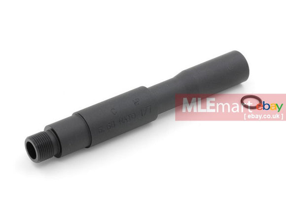 ACM 4.5-inch AEG Outer Barrel Extension with Inner Barrel Stabilizer 14mm CCW (F) / 14mm CCW (M) - MLEmart.com