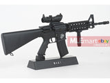 Blackcat Airsoft Mini Model Gun M4A1 RIS Fixed Stock - MLEmart.com