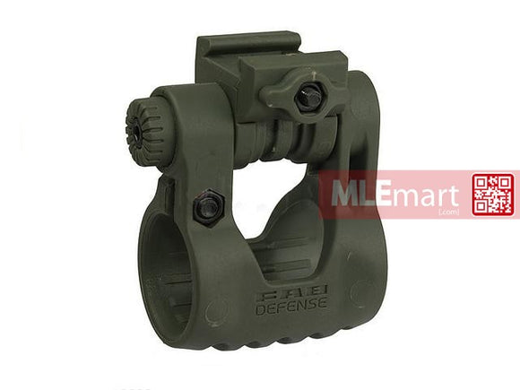 Army Force 5 Position Flashlight Mount (OD) - MLEmart.com