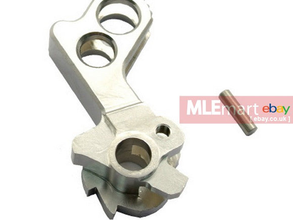 UAC Match Grade Stainless Steel Hammer for Tokyo Marui Hi-Capa (Type D) - Silver - MLEmart.com