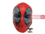 FMA Wire Mesh "SKULL 40D" RED Mask TB579 - MLEmart.com