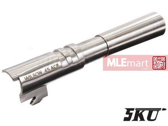 5KU 5 inch Comp-Ready Steel Outer Barrel for Hi-Capa 5.1 GBB (Wilson .45 ACP) - MLEmart.com