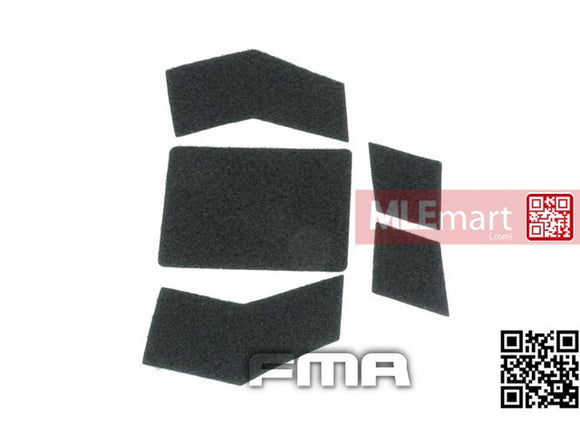 FMA EXF BUMP Helmet Strengthen the Hook-and-Loop BK TB758 - MLEmart.com