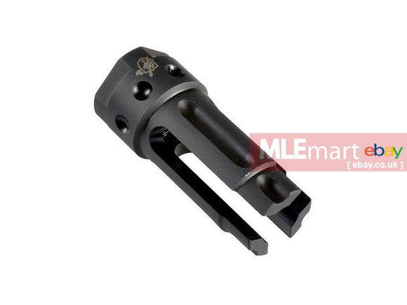 MLEmart.com - Knight's Armament Airsoft (Madbull) QDC 3-Prong Flash Hider (CCW / 14mm-)