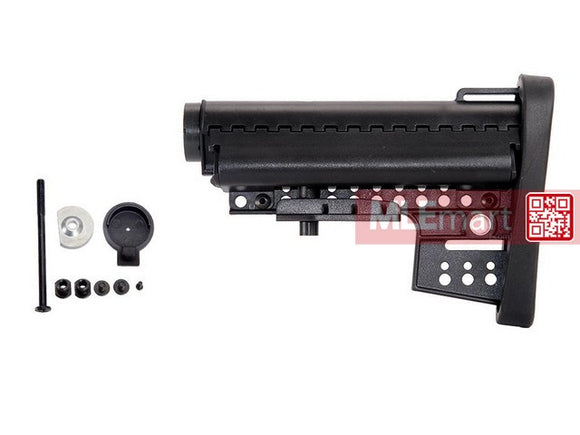 Dboys AEG M4 Vltor Clubfoot Style Modstock with Buffer Tube (Black) - MLEmart.com