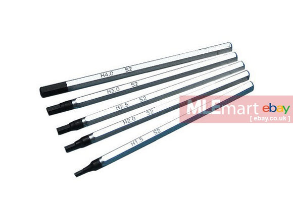 G&P Precision Screwdriver (HEX) (5 Pcs) - MLEmart.com