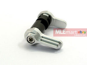 UAC Ambi Selector for Tokyo Marui M4A1 MWS (Type A) Silver - MLEmart.com