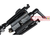 Alpha Parts 6-9 inch Adjustable Spring Return Bipod with Fast Lock - MLEmart.com