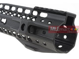 G&P MOTS II 12.5 Inch Phantom Keymod for Tokyo Marui M4 / M16 Series - Black - MLEmart.com