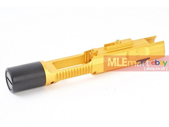 MLEmart.com - Guns Modify Aluminum 7003T6 CNC Speed Zero Bolt Carrier for Tokyo Marui M4 MWS - Gold