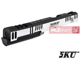 5KU CNC TigerCat Hybrid Slide & Compensator Set for Marui Hi-Capa 4.3 GBB (2-Tone) - MLEmart.com