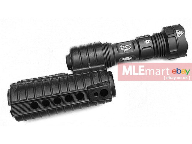 G&P M500 Handguard with Flashlight for M4/M16 series