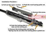 Wii Tech MP9 (KSC-System 7) aluminum outer barrel, black colour - MLEmart.com