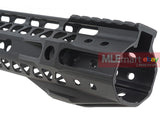 G&P MOTS II 12.5 Inch Keymod for Tokyo Marui M4 / M16 Series - Black - MLEmart.com