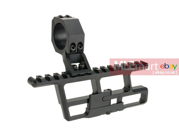 Asura Dynamics Full Length Base with Adjustable 30mm Optic Mount for AK AEG / GBB - MLEmart.com