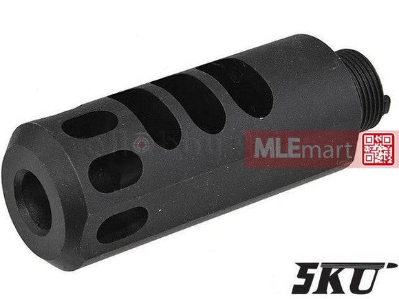 5KU Type 2 Aluminium Compensator for Marui Hi-Capa 5.1 (Black) - MLEmart.com