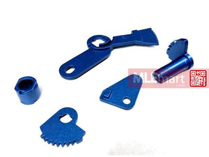 Army Force Selector Lever Plate For AK Series AEG (Blue) - MLEmart.com