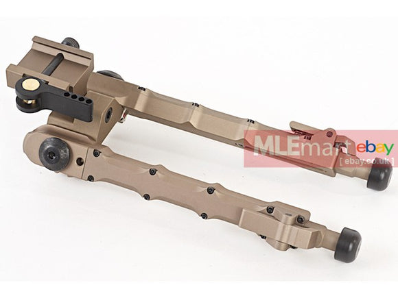 Blackcat Airsoft SR-2 Style Bipod - Tan - MLEmart.com