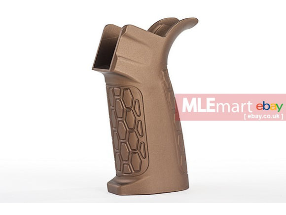 G&P MOTS Grip (CNC) for Tokyo Marui & G&P M4 / M16 Series - Sand - MLEmart.com
