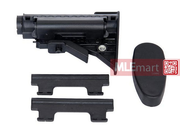 Dboys AEG M4 Vltor Standard Style Modstock with Buffer Tube (Black) - MLEmart.com