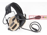 Earmor Tactical Hearing Protection Ear-Muff - DE - MLEmart.com