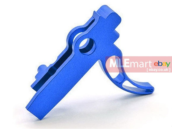 UAC Match Trigger for Tokyo Marui M4A1 MWS (Type A) Blue - MLEmart.com