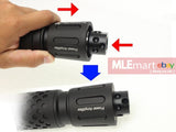 G&P BIO Infected Silencer for Tokyo Marui & G&P M16 Series (14mm CCW) - BK - MLEmart.com