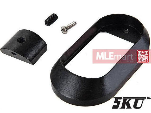 5KU IPSC Magwell for Marui G17 / G18C GBB (Black) - MLEmart.com
