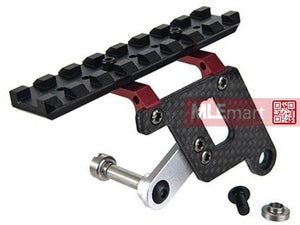 5KU Shooters Carbon Mount Base for Marui Hi-Capa GBB (Red) - MLEmart.com