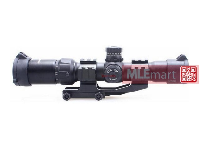 Vector Optics Mustang 1.5-4x30 Chevron Reticle Scope
