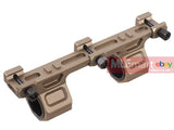Blackcat Airsoft 25/30mm GE Big Dual Scope Mount - Tan - MLEmart.com