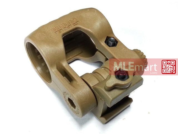 Army Force 5 Position Flashlight Mount (DE) - MLEmart.com