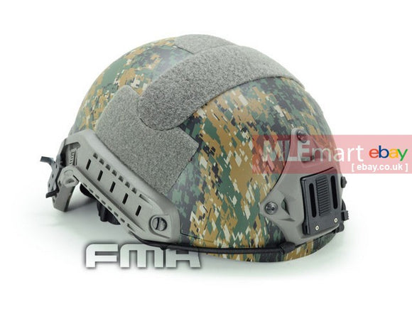 FMA Ballistic Helmet Set (Digital Woodland) TB462 - MLEmart.com