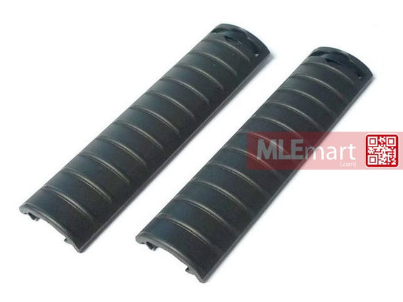 Cyma KAC Style RIS / RAS 11-rib Rail Cover Panels (Black) - MLEmart.com