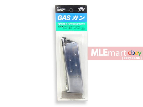 Tokyo Marui 26rds M1911A1 Government Chrome Stainless Magazine - MLEmart.com