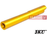 5KU 125mm Aluminium Outer Barrel for Marui Hi-Capa 5.1 GBB (Gold) - MLEmart.com