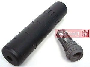 Dboys AEG SCAR-SD QD Suppressor with Flash Hider (14mm CCW) - MLEmart.com